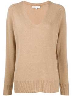 Vince V K LS MARLED V NECK JUMPER