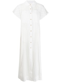 Mara Hoffman short-sleeve shirt dress