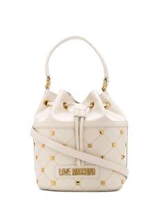 Love Moschino стеганая сумка-ведро