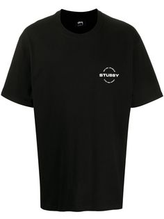 Stussy футболка City Circle с круглым вырезом