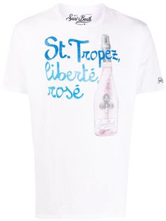 Mc2 Saint Barth футболка с короткими рукавами и надписью