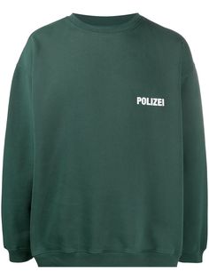 Vetements толстовка оверсайз Polizei