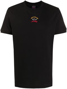 Paul & Shark logo embroidered T-shirt