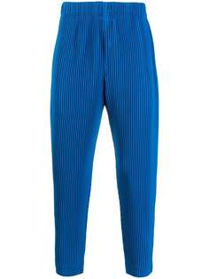 Homme Plissé Issey Miyake pleated cropped tapered trousers