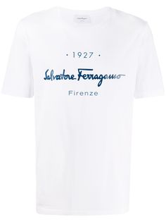 Salvatore Ferragamo футболка с короткими рукавами и логотипом