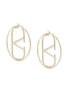 Valentino VLOGO hoop earrings