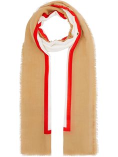 Burberry платок с принтом