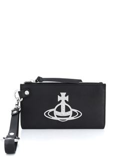 Vivienne Westwood logo zipped wallet