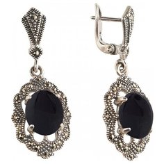 МАРКАЗИТ Серьги с марказитами и