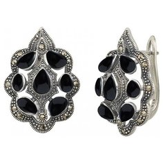 МАРКАЗИТ Серьги с марказитами и