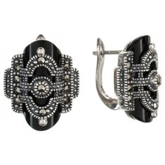 МАРКАЗИТ Серьги с марказитами и