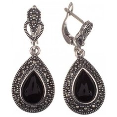 МАРКАЗИТ Серьги с марказитами и