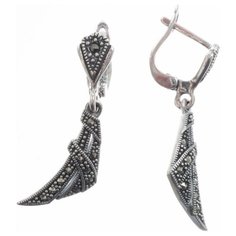 МАРКАЗИТ Серьги с марказитами