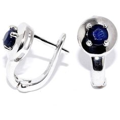 Silver WINGS Серьги с сапфирами