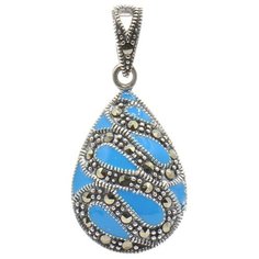 Silver WINGS Подвеска с эмалью