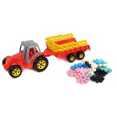 Трактор Poltoys с мозаикой