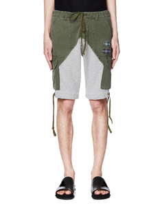 Хлопковые шорты карго Greg Lauren