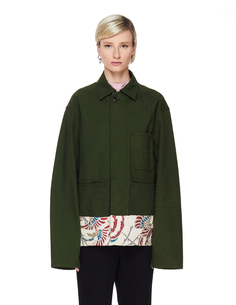 Хлопковый жаккардовый жакет Haider Ackermann