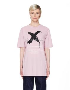 Розовая футболка Unfortunate Haider Ackermann