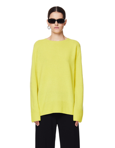 Желтый свитер Sibel из шерсти и кашемира The Row