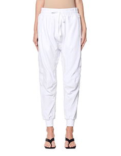 Белые бархатные брюки Haider Ackermann