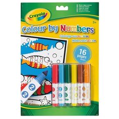 Crayola Раскраска Colour by Numbers