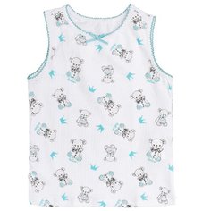 Майка Gulliver Baby размер 86-92, белый