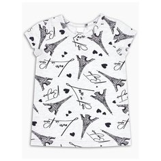 Футболка Веселый Малыш размер 110, серый