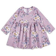 Платье Веселый Малыш размер 92, лиловый