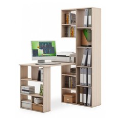 Письменный стол Владимирская мебельная фабрика Феликс-25, 110х95.8 см, цвет: дуб молочный