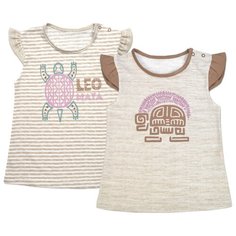 Майка LEO размер 104, бежевый Лео