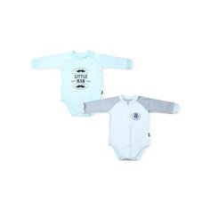 Боди LEO размер 68, голубой Лео