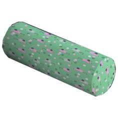 Подушка декоративная JoyArty Мышиный год 2020, 45 х 16 см (pcu_185496V2) зеленый/розовый