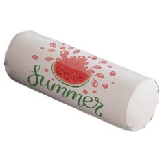 Подушка декоративная JoyArty Арбузное лето, 45 х 16 см (pcu-53739) белый/красный/зеленый