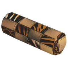 Подушка декоративная JoyArty Мир диких животных в квадрате, 45 х 16 см (pcu_10436) черный/коричневый