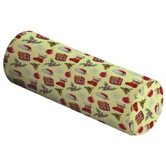Подушка декоративная JoyArty Новогодние подарочки, 45 х 16 см (pcu_185493V1) желтый/красный