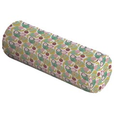 Подушка декоративная JoyArty Вкусная экзотика, 45 х 16 см (pcu_71739) голубой/зеленый/розовый