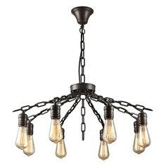 Люстра Toplight Kristen TL1181H-08BK, E27, 320 Вт