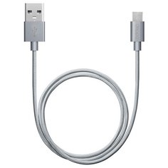 Кабель Deppa Alum USB - microUSB 1.2 м графит