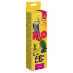 Лакомство для птиц RIO с тропическими фруктами 150 г