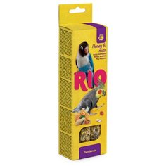 Лакомство для птиц RIO с медом и орехами 150 г