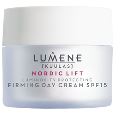 Lumene Kuulas Luminosity Protecting Firming Day Cream Укрепляющий дневной крем-уход для лица SPF 15, придающий сияние, 50 мл