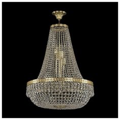 Люстра Bohemia Ivele Crystal 1901 19011/H2/55IV G, E14, 480 Вт