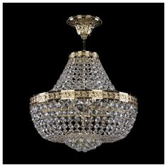 Люстра Bohemia Ivele Crystal 1928 19281/H1/35IV G, E14, 240 Вт