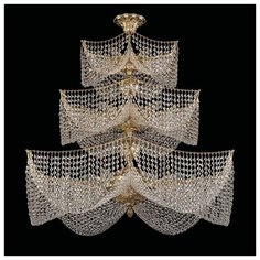 Люстра Bohemia Ivele Crystal 7717 77171/95/21/3d G, E14, 840 Вт