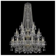 Люстра Bohemia Art Classic 11.25.16+8+4.300.3D.H-128.GD.SP, E14, 1120 Вт