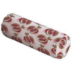 Подушка декоративная JoyArty Гранатовый рай, 45 х 16 см (pcu_47772) белый/красный
