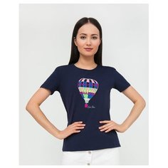 Футболка FiNN FLARE S20-14088 размер XL, темно-синий