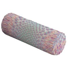 Подушка декоративная JoyArty Фантастическая кожа змеи, 45 х 16 см (pcu_207104) розовый/голубой