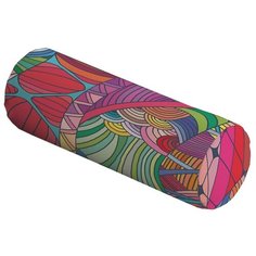 Подушка декоративная JoyArty Мир вязания, 45 х 16 см (pcu_207083) фиолетовый